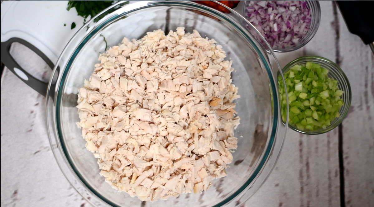 Rotisserie Chicken Salad - Step 1